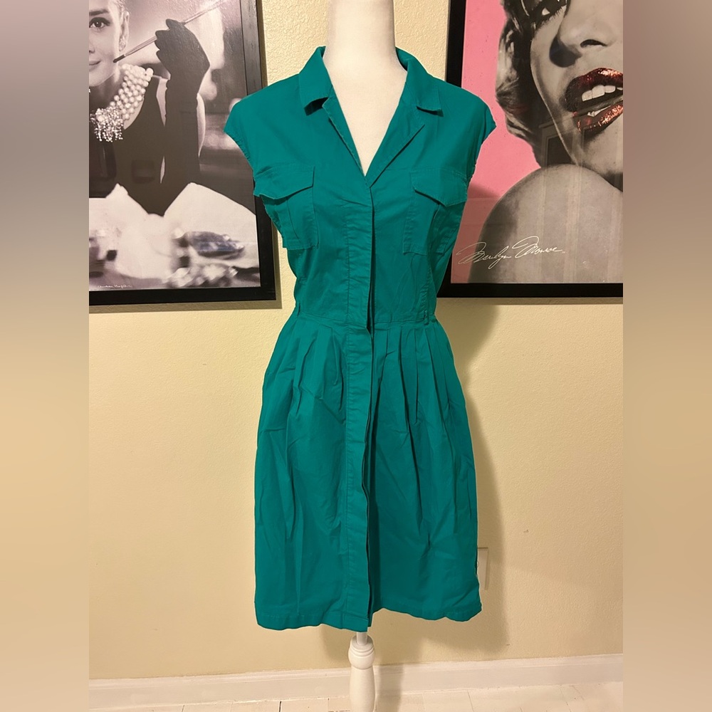 Green dress